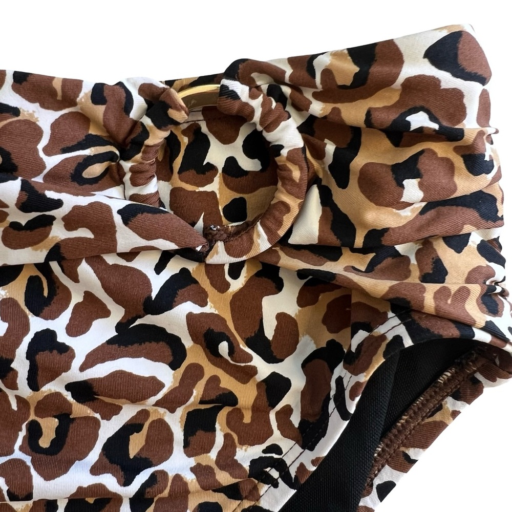 Lilly Pulitzer Spessa Top Chocolate Onyx My Favorite Spot Valyn High Rise Bottom - Picture 7 of 11